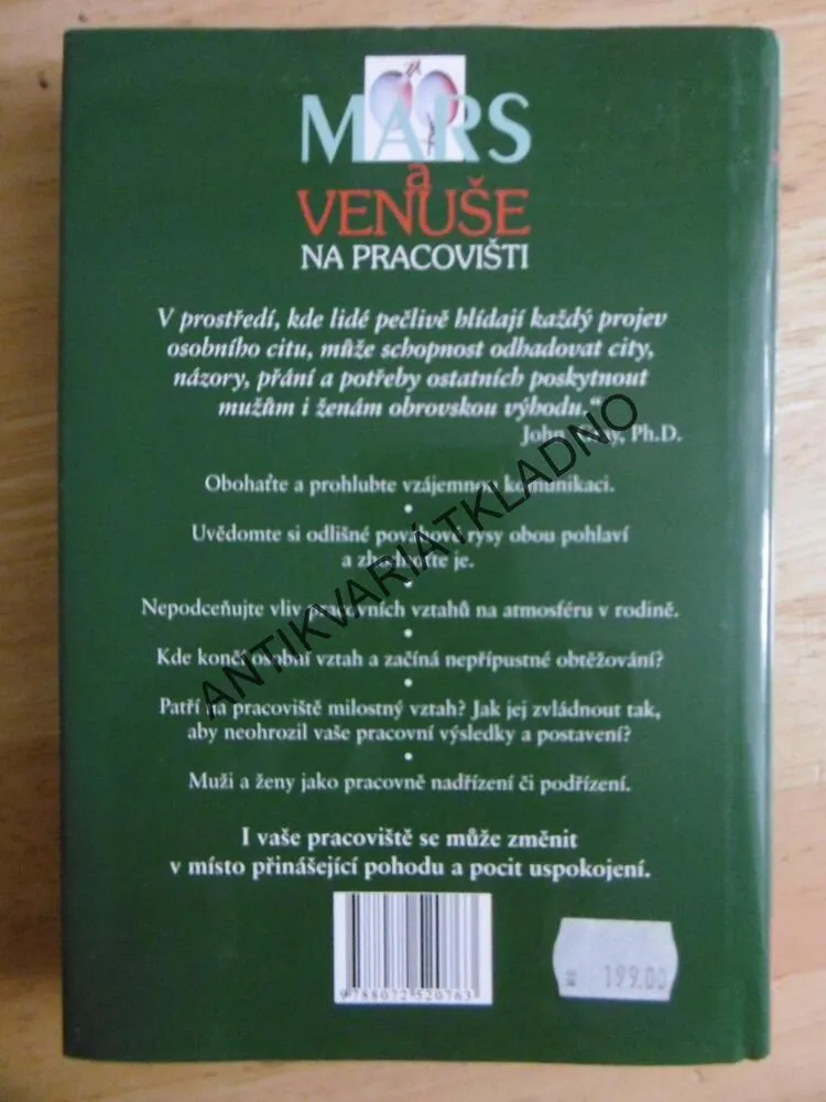 MARS A VENUŠE NA PRACOVIŠTI, JOHN GRAY, **an