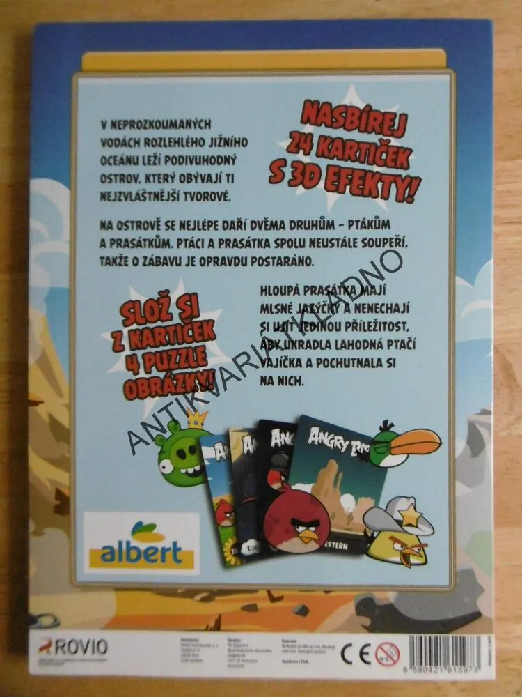 ANGRY BIRDS, SBĚRATELSKÉ ALBUM, **an