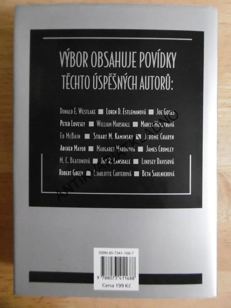 PODVODNÍK A JINÉ POVÍDKY, VÝBOR OSMNÁCTI DETEKTIVNÍCH POVÍDEK, **an