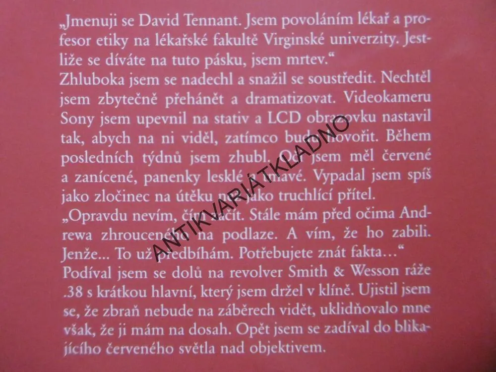 PROJEKT STVOŘITEL, GREG ILES, **an
