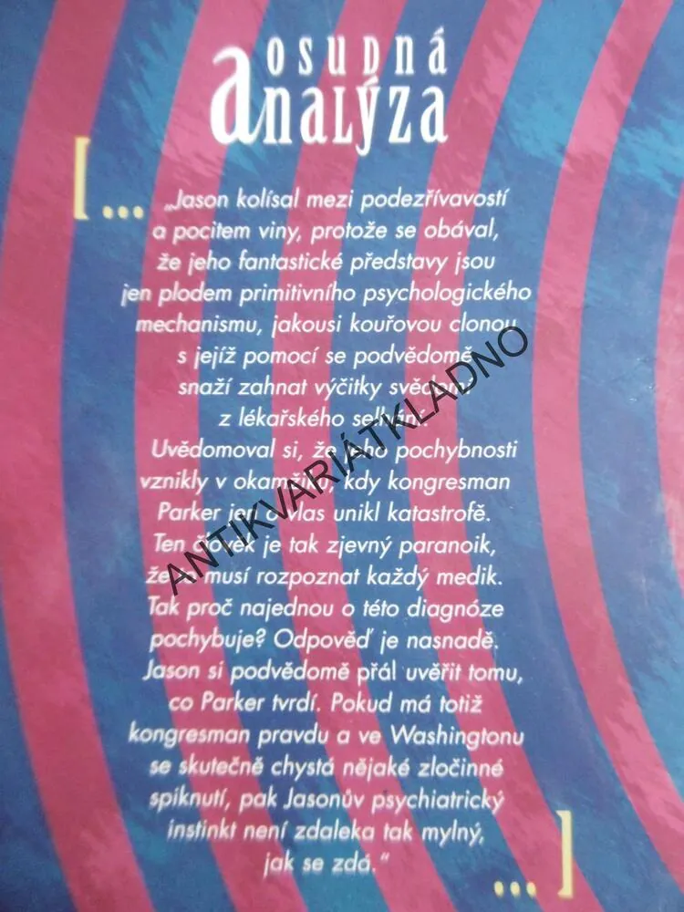 OSUDNÁ ANALÝZA, JACK CHASE, **an