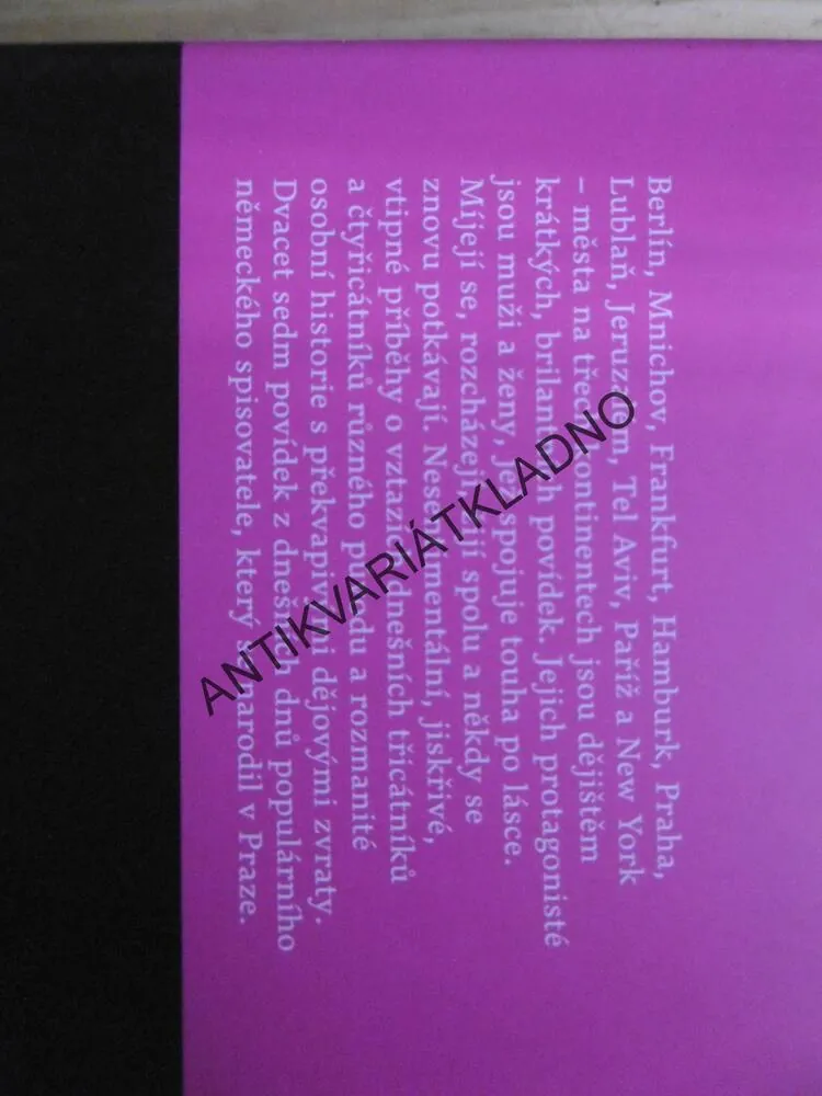 OBYČEJNÉ LÁSKY, MAXIM BILLER, **an