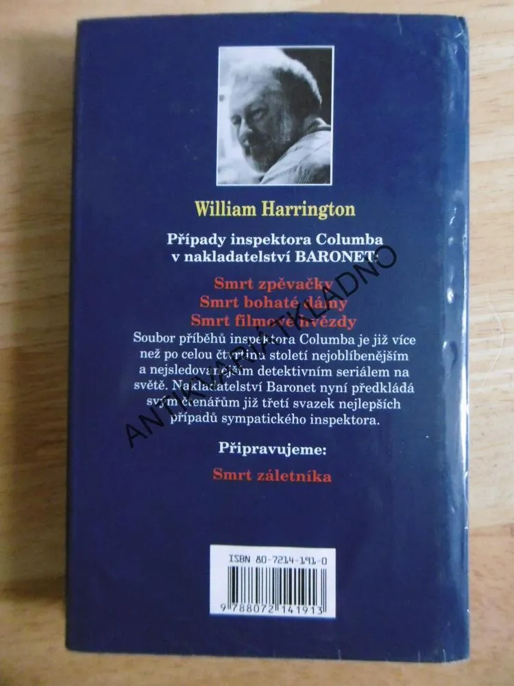 SMRT FILMOVÉ HVĚZDY, WILLIAM HARRINGTON, **an