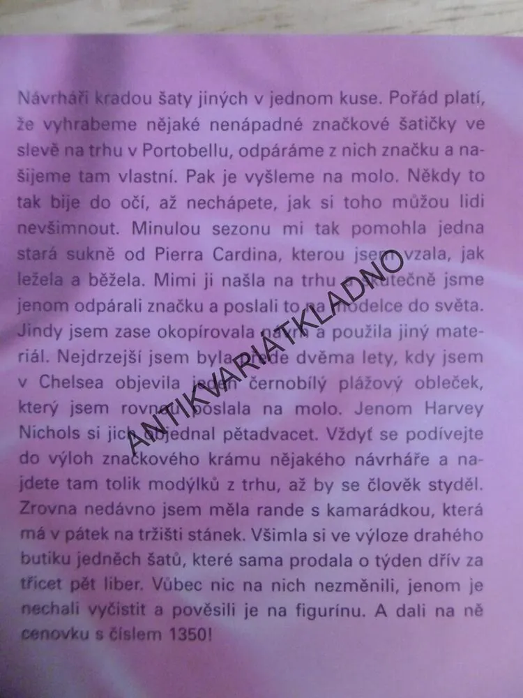 MÓDNÍ SALON BABYLON, IMOGEN EDWARDS-JONES, **an