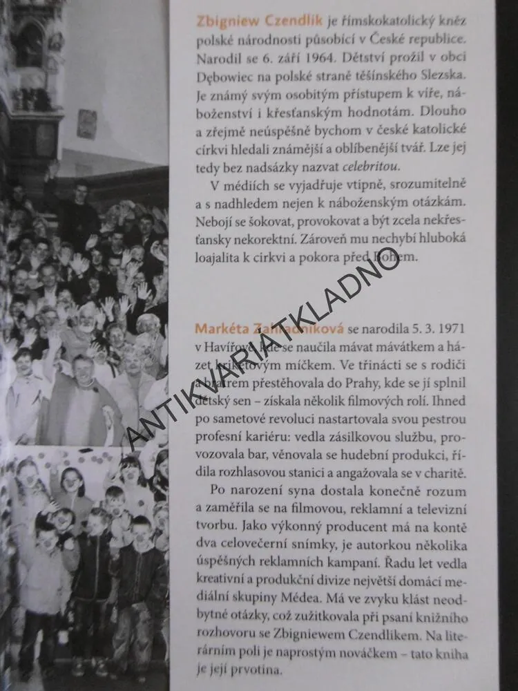 POSTEL HOSPODA KOSTEL, ZBIGNIEW CZENDLIK, MARKÉTA ZAHRADNÍKOVÁ, **an