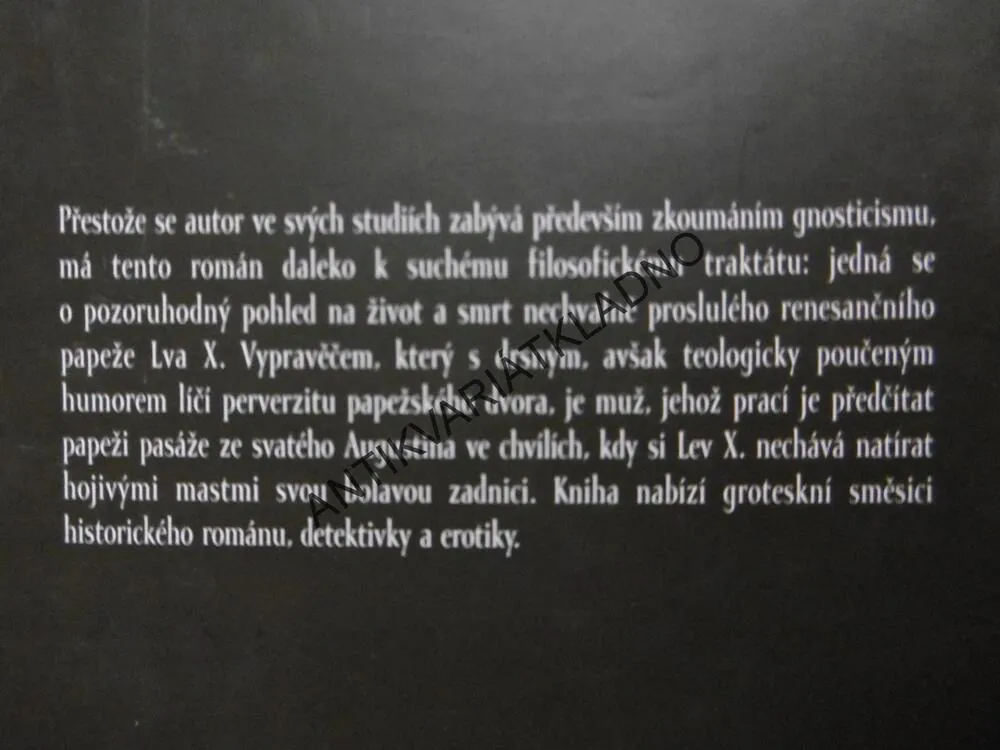 PAMĚTI TRPASLÍKA GNOSTIKA, DAVID MADSEN, **an