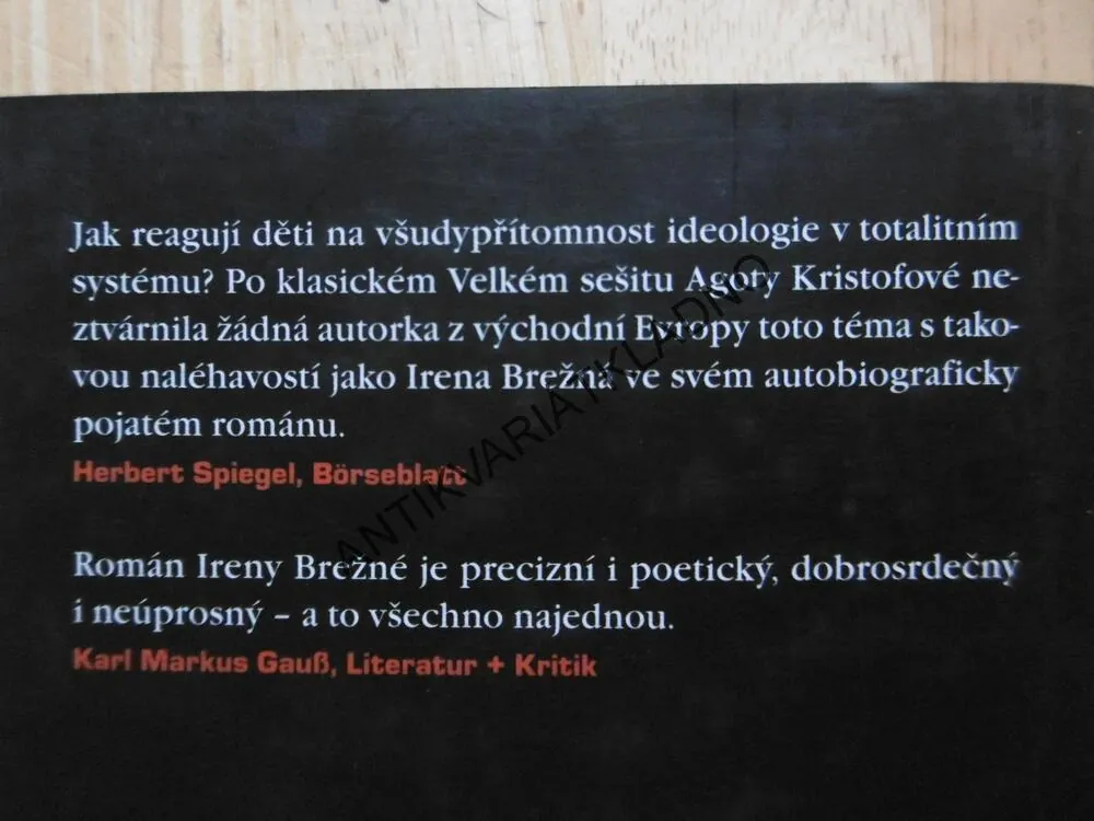 NEJLEPŠÍ ZE VŠECH SVĚTŮ, IRENA BREŽNÁ, **an