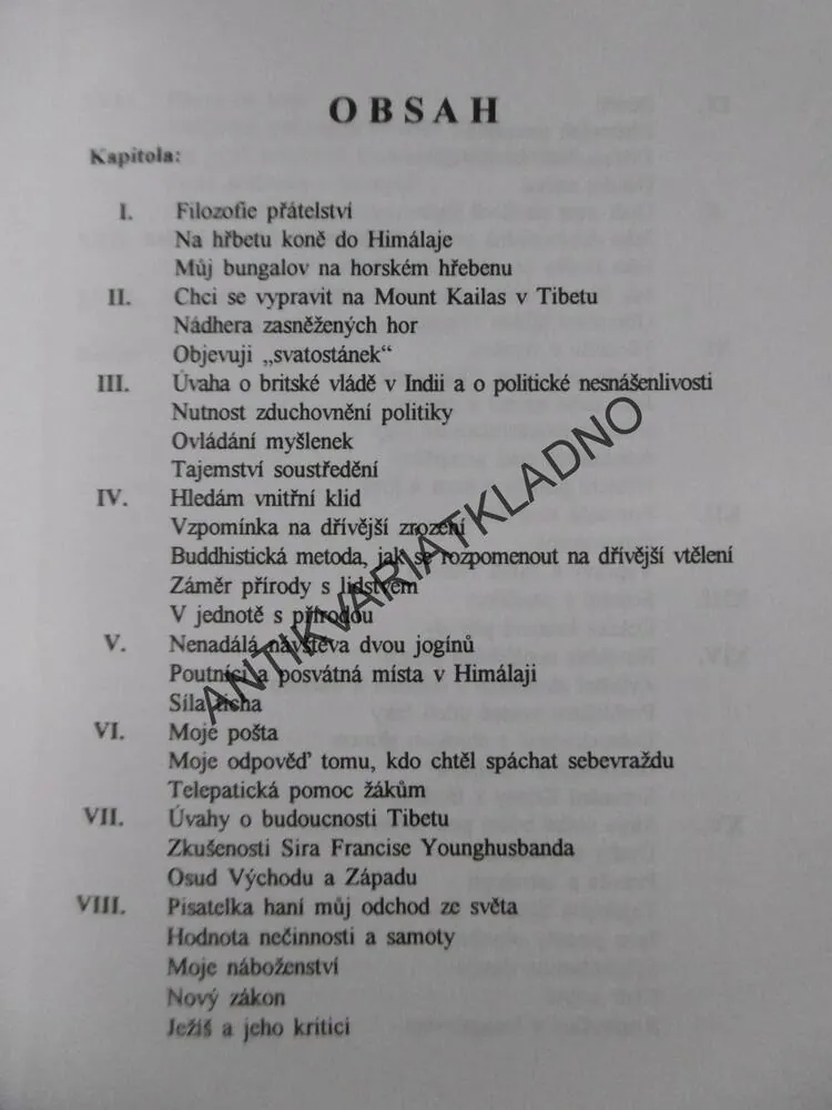 POUSTEVNÍK V HIMALÁJI, PAUL BRUNTON, **an