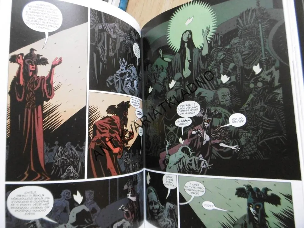 HELLBOY, BOUŘE A BĚSY, MIKE MIGNOLA, **an
