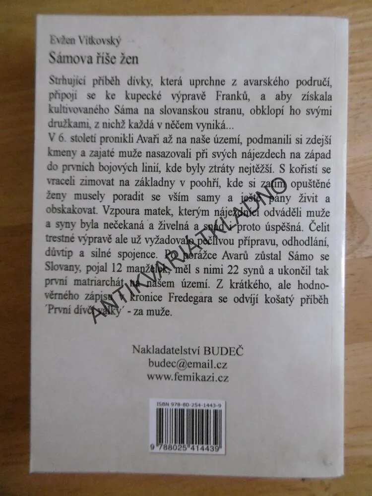 SÁMOVA ŘÍŠE ŽEN, EVŽEN VÍTKOVSKÝ, **an