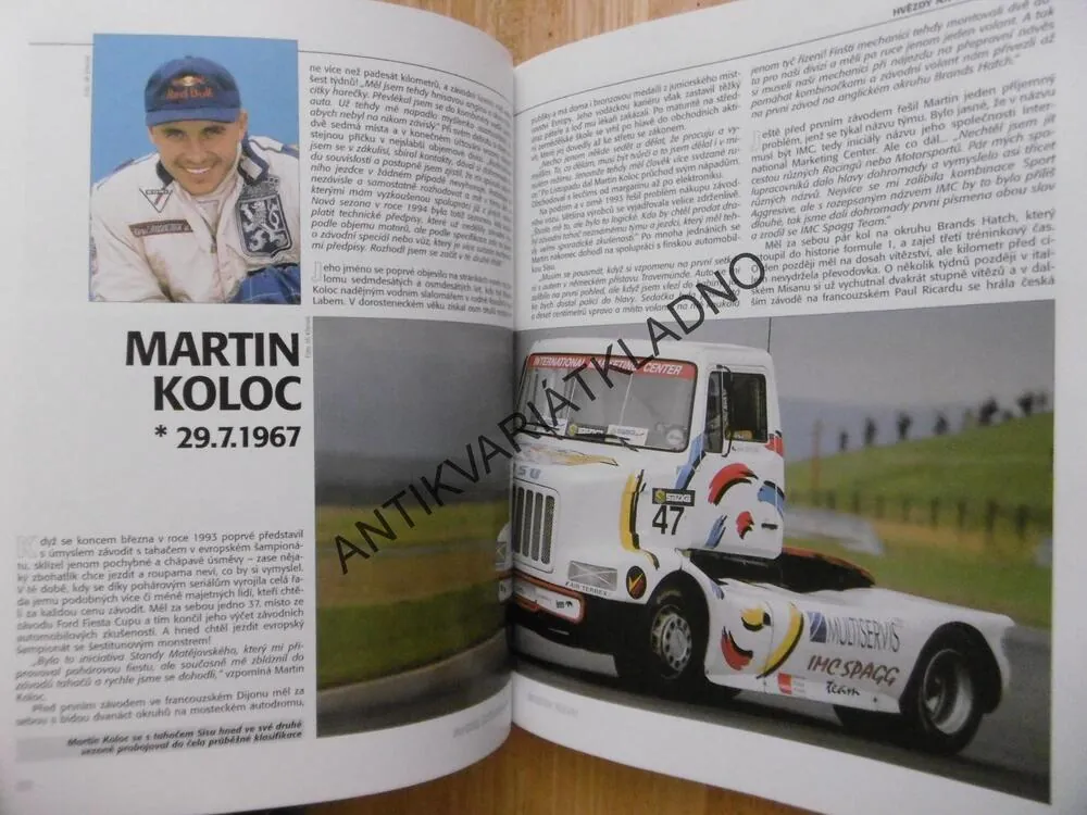 HVĚZDY NA ČTYŘECH KOLECH, **an