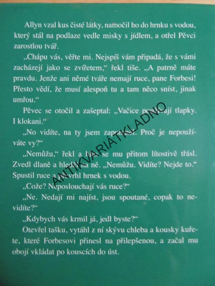 ZÁTOKA BOUŘÍ, PATRICIA SHAWOVÁ, **an
