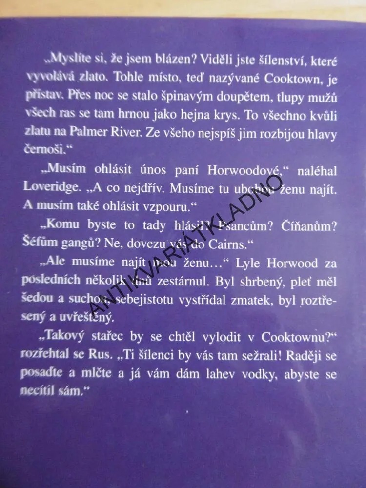 PĚT VICHRŮ, PATRICIA SHAWOVÁ, **an