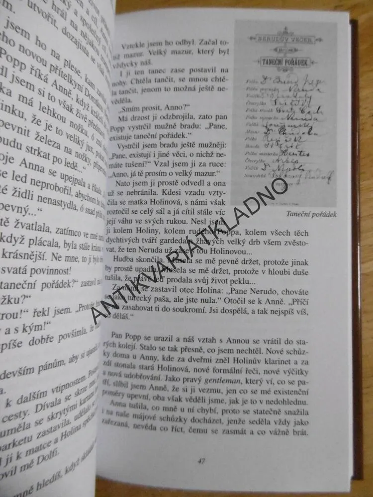 LÁSKY JANA NERUDY ANEB LASKAVÝ ČTENÁŘ PROMINE, IVO PELANT, **an