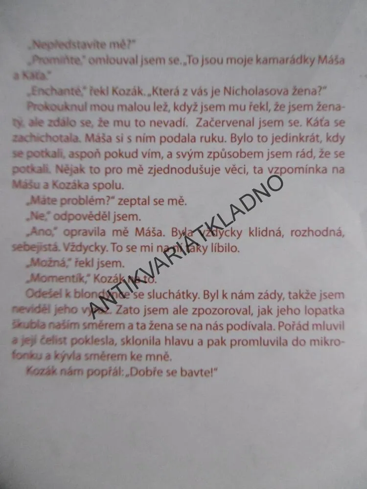 SNĚŽENKY, A. D. MILLER, **an