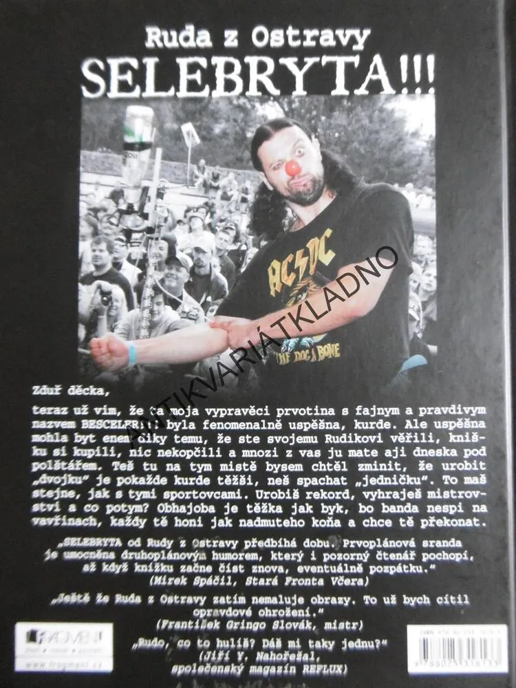 SELEBRYTA, RUDA Z OSTRAVY, **an