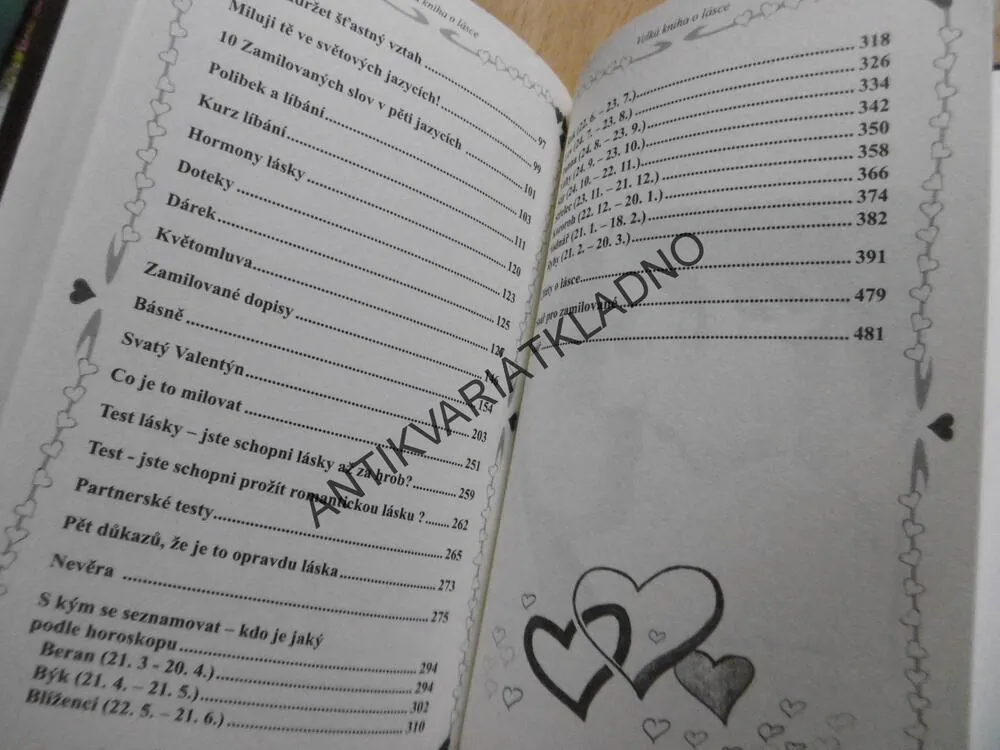 VELKÁ KNIHA O LÁSCE, **an
