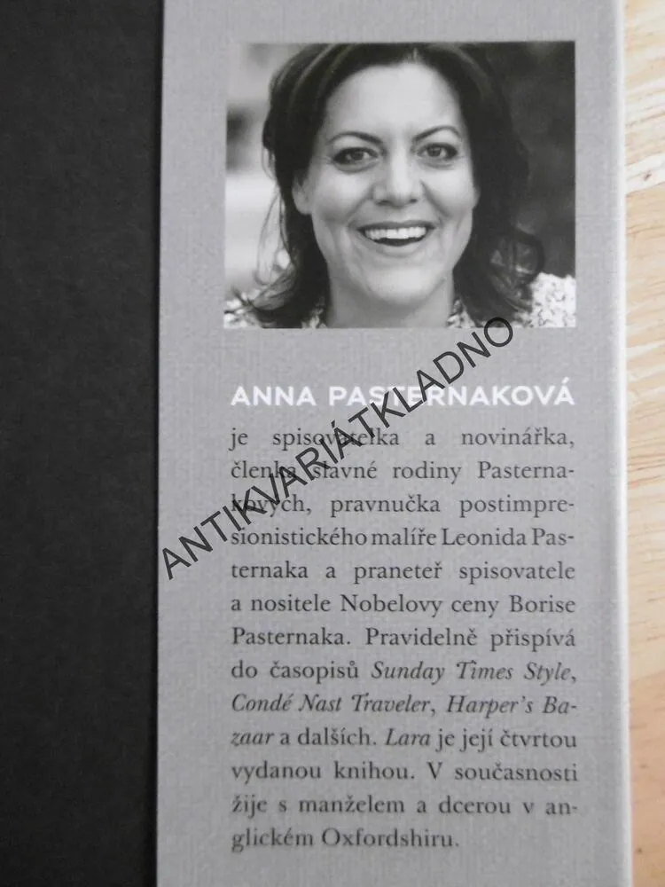 LARA, ANNA PASTERNAKOVÁ, **an
