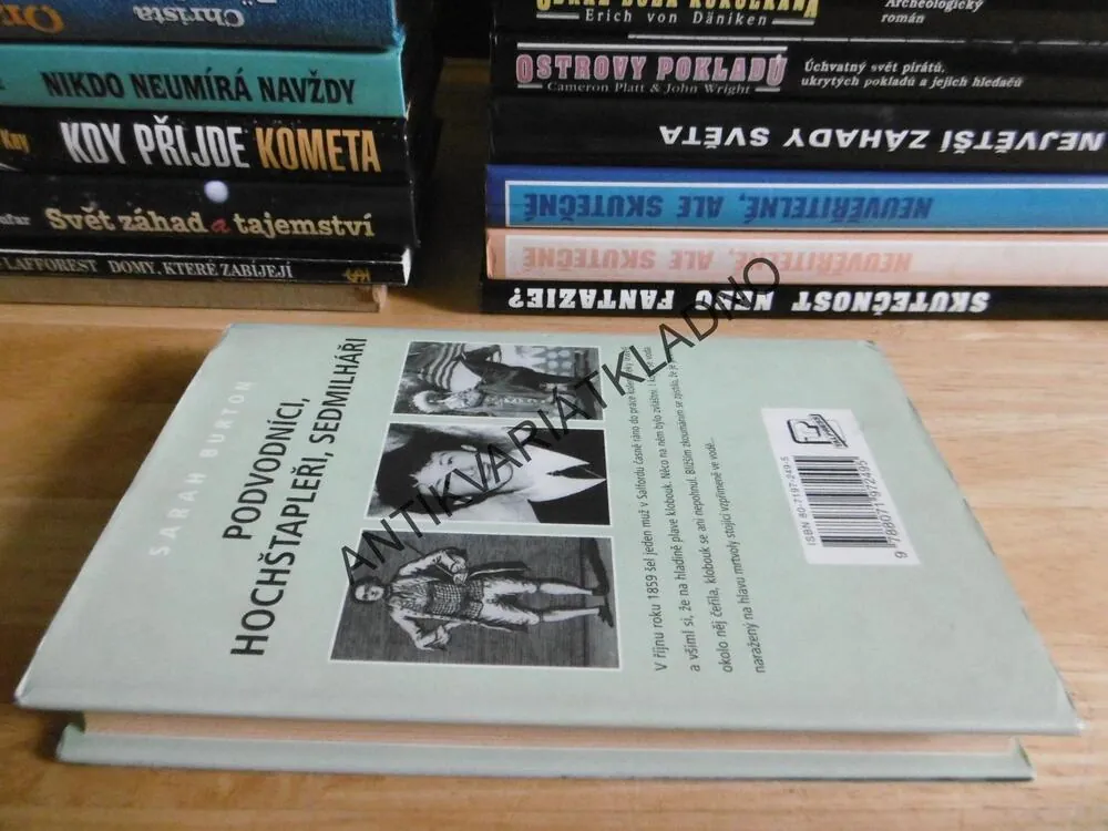 PODVODNÍCI, HOCHŠTAPLEŘI, SEDMILHÁŘI, SARAH BURTON, **an
