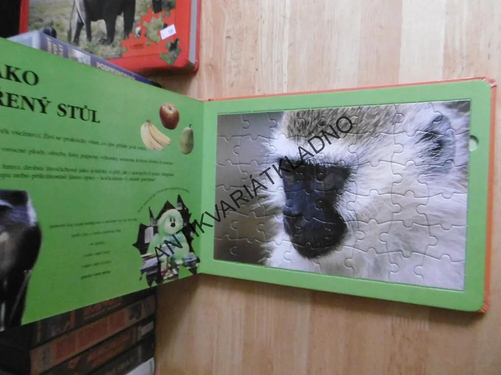 OPICE, POZNÁVÁME S PUZZLE, **an