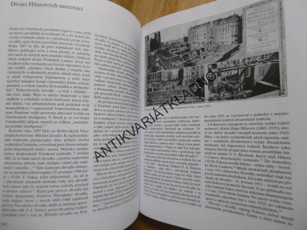 KAPITOLY Z DĚJIN ČESKÉHO DIVADLA, FRANTIŠEK ČERNÝ,2000