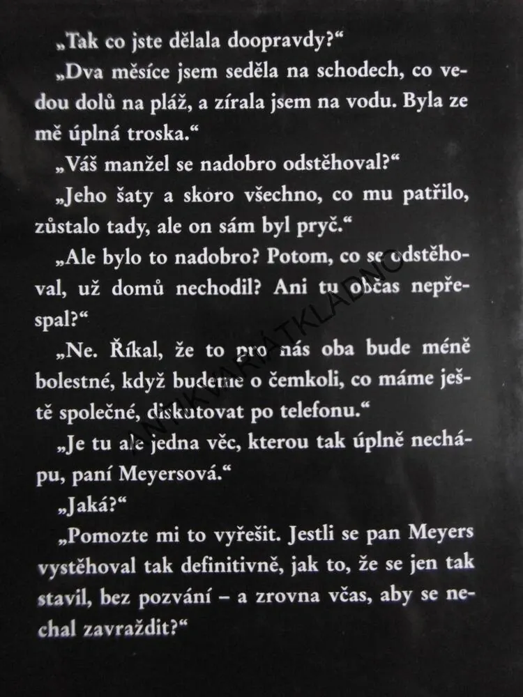 PO VŠECH TĚCH LETECH, SUSAN ISAACOVÁ, **an