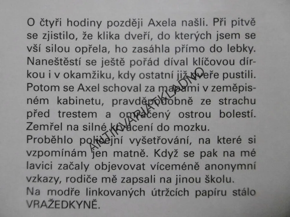 LÉKÁRNICE, INGRID NOLLOVÁ, **an