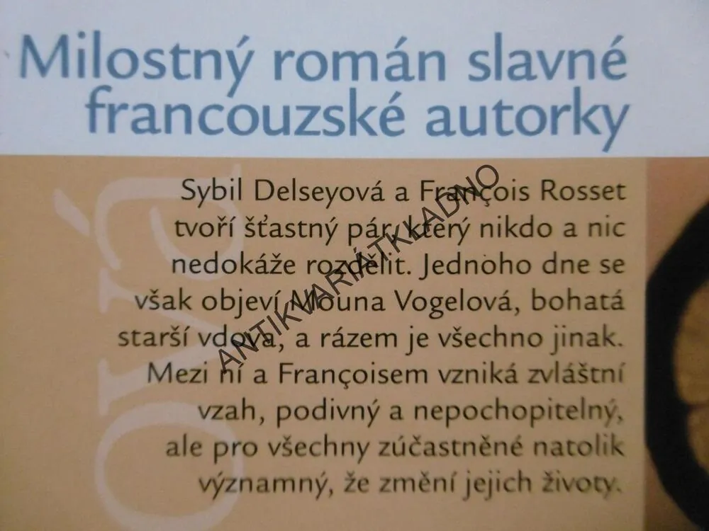 ZRCADLO, FRANCOISE SAGANOVÁ, **an