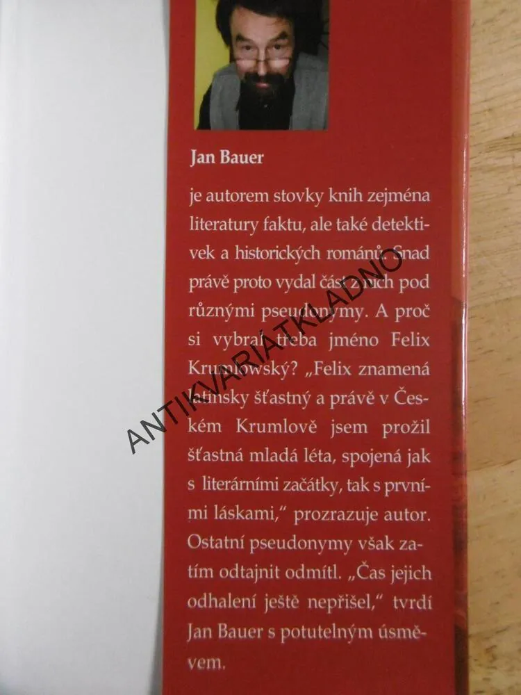 ČESKÉ PRINCEZNY NA EVROPSKÝCH TRŮNECH, JAN BAUER, **an