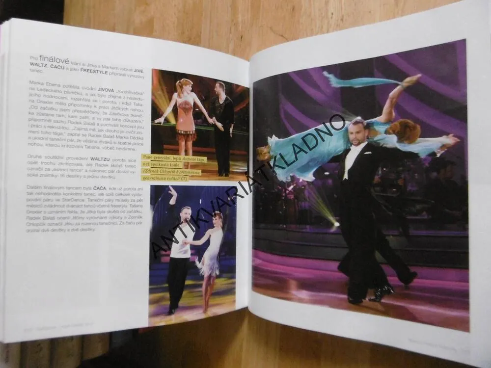 STARDANCE... KDYŽ HVĚZDY TANČÍ, BOHUSLAVA HOLUBOVÁ, JAN ONDER, **an