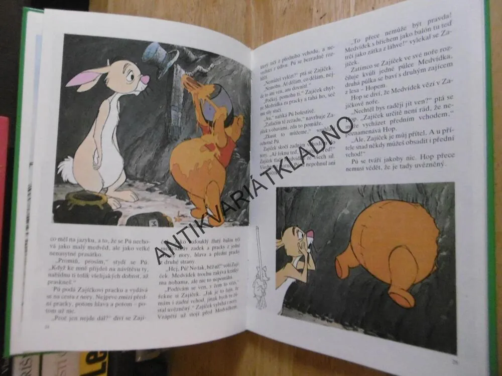 WALT DISNEY, MEDVÍDEK PÚ, PINOCCHIO, SNĚHURKA, **an