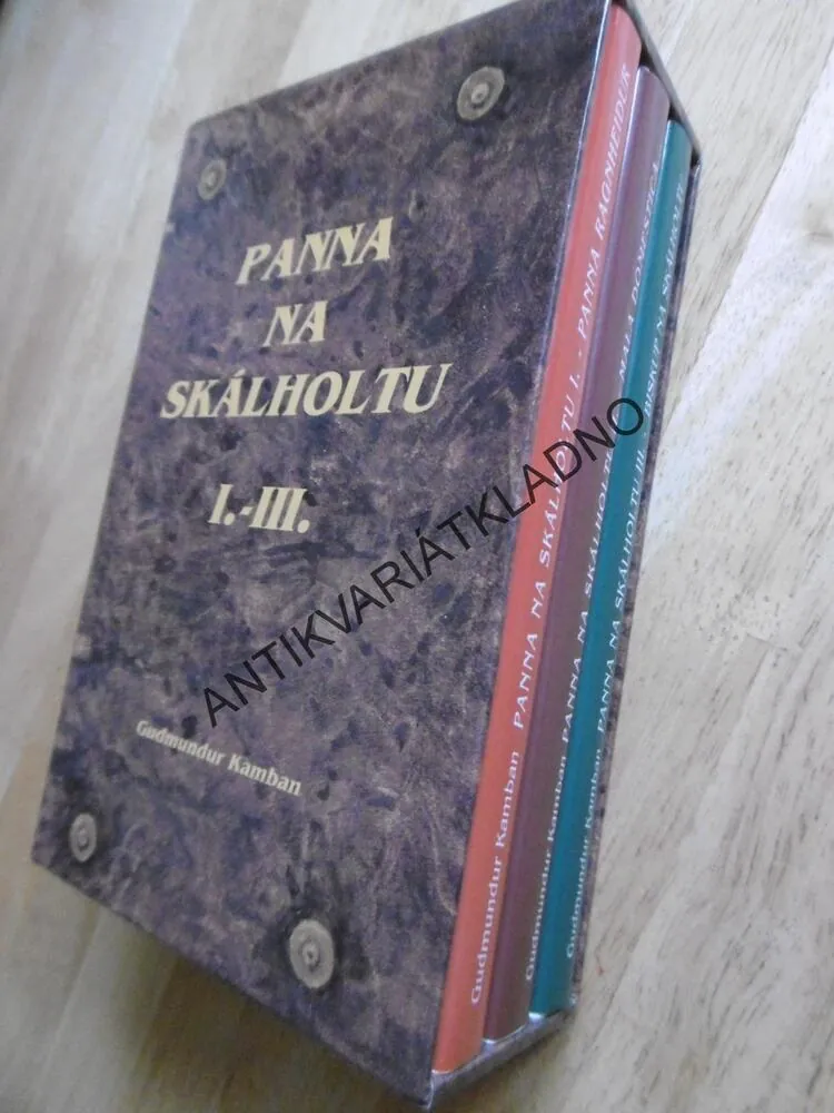 PANNA NA SKÁLHOLTU, 1-3, GUDMUNDUR KAMBAN,
