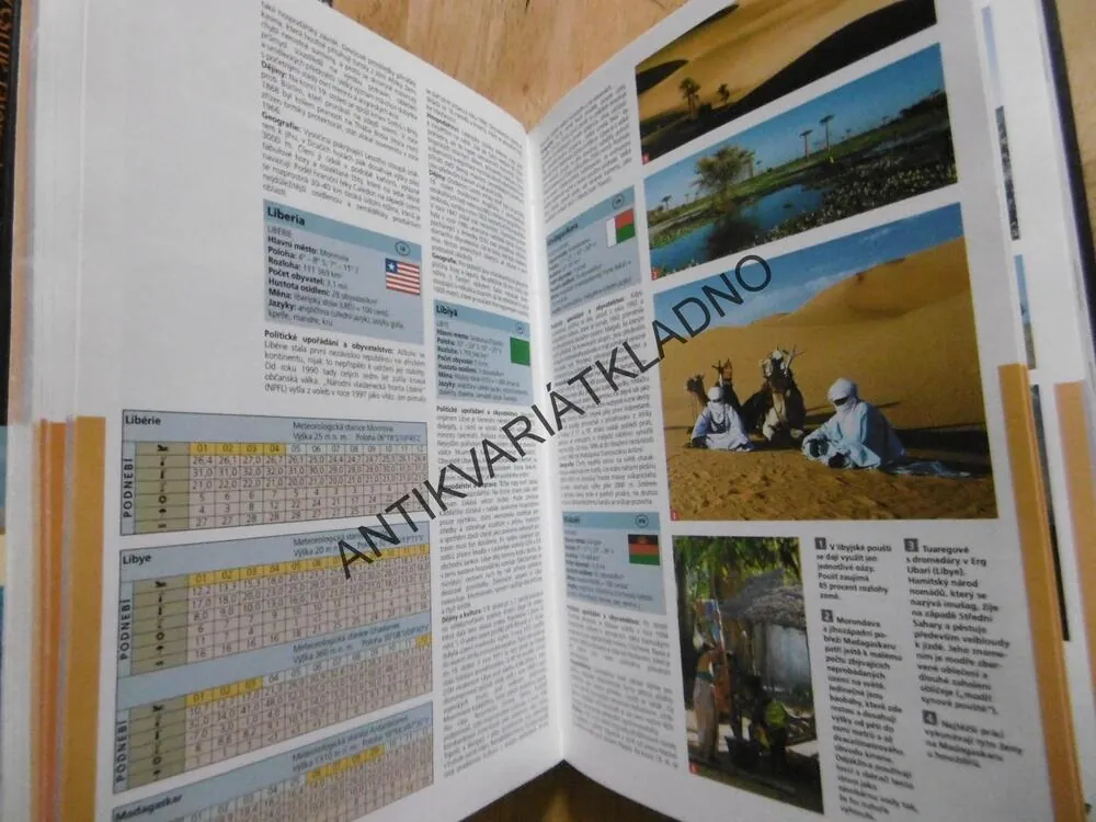 KAPESNÍ ATLAS SVĚTA S LEXIKONEM STÁTŮ, **an