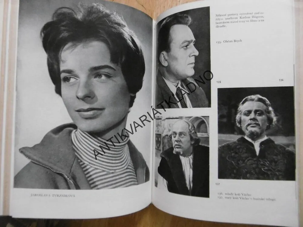 LÍČENÍ VE FILMU, NA DIVADLE A V TELEVIZI, VLASTIMIL BOUBLÍK, OTAKAR KOŠŤÁL