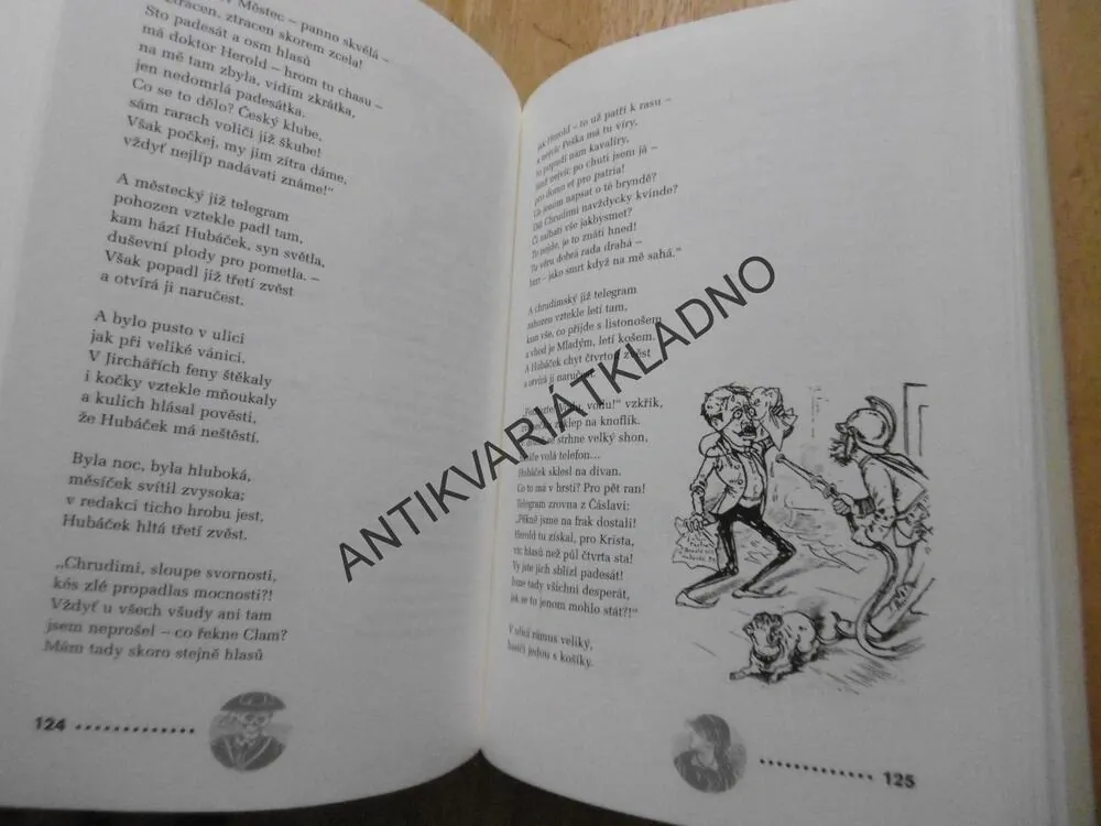 ERBEN PARODICKÝ, HUMOR A SATIRA (NEJEN) PODLE KYTICE, RADIM KOPÁČ, JOSEF SCHWARZ, **an