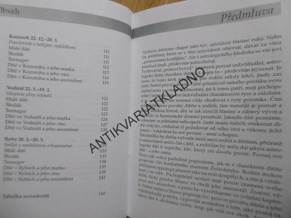 HOROSKOP VAŠEHO DÍTĚTE, ASTROLOGIE, WINFRIED NOÉ