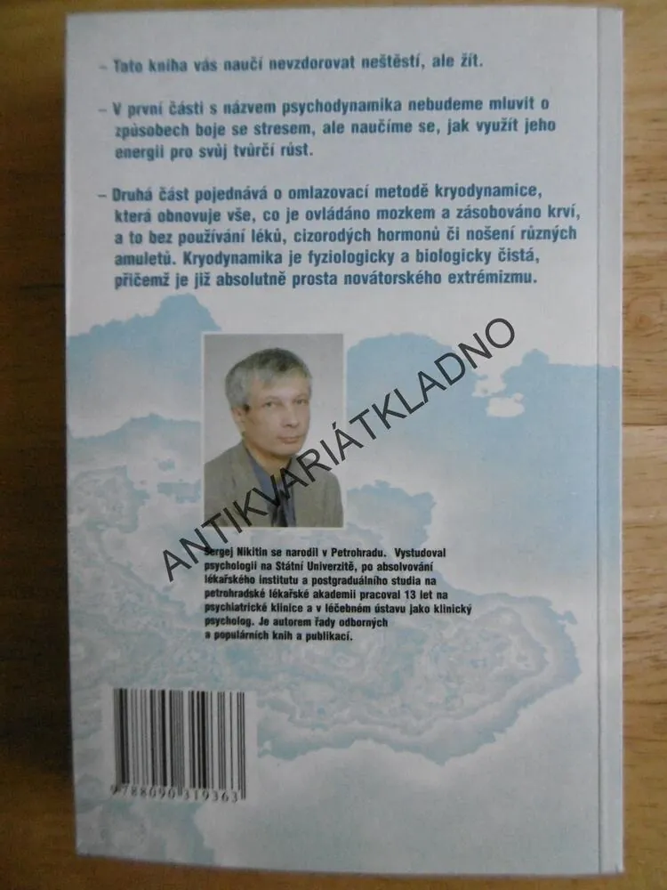 KNIHA PRODLUŽUJÍCÍ ŽIVOT, PSYCHODYNAMIKA, KRYODYNAMIKA, NIKITIN