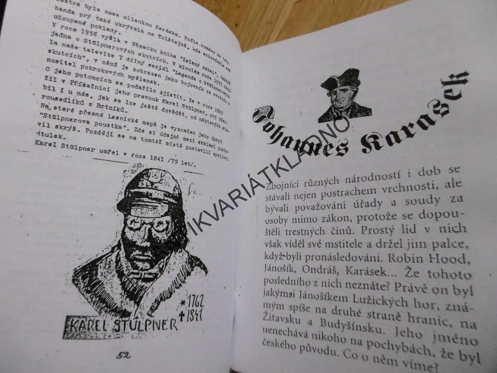 LOUPEŽNÍCI V ČESKÉM ŠVÝCARSKU A LUŽICKÝCH HORÁCH,1-2., LUŽICKÉ HORY, HUGO EMINGR,