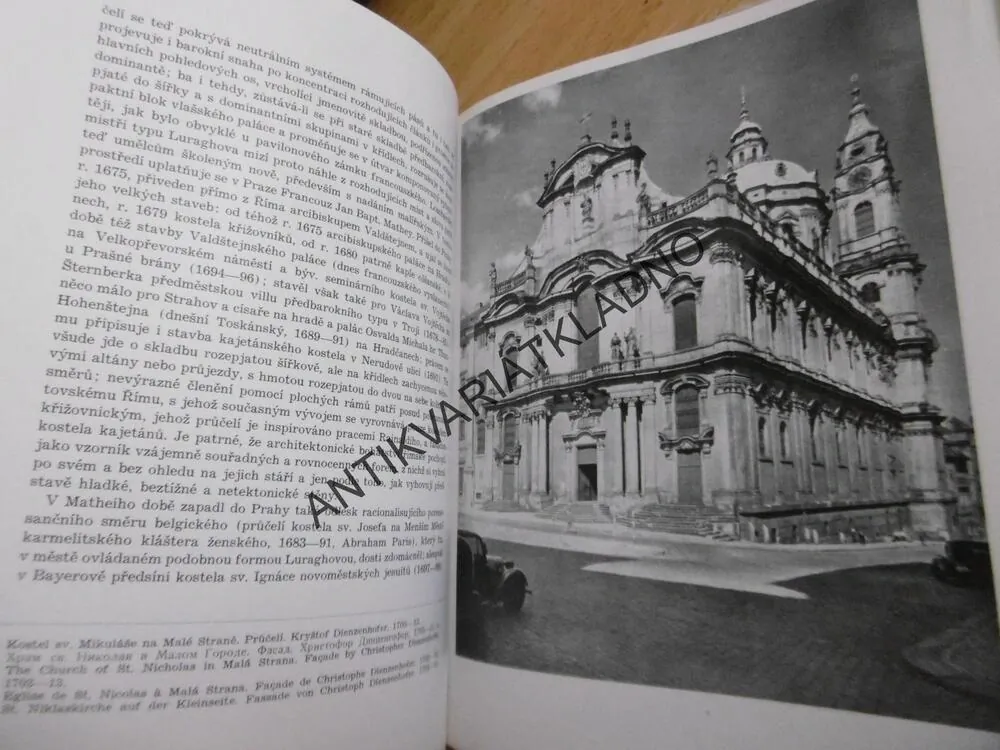 VZPOMÍNKA NA PRAHU, VÁCLAV MENCL, EMANUEL POCHE, 1949, **an