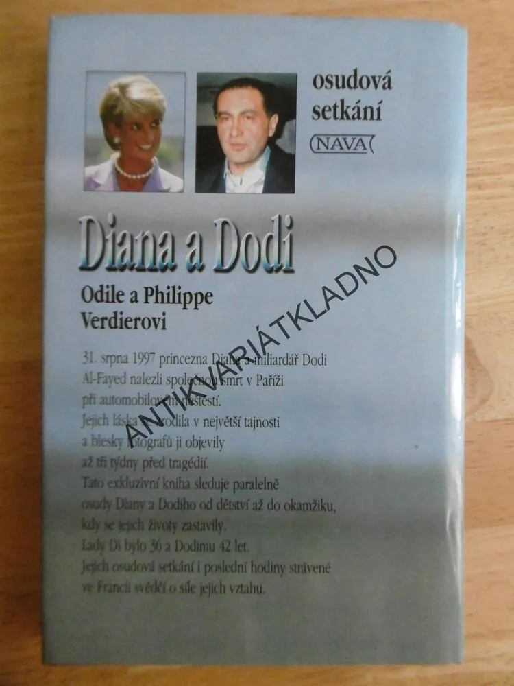 DIANA A DODI, OSUDOVÁ SETKÁNÍ, ODILE A PHILIPPER VERDIEROVI, **an