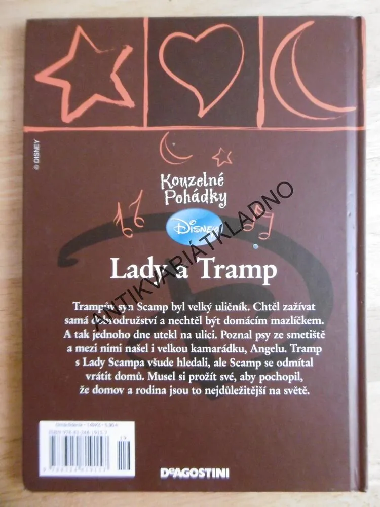 LADY A TRAMP, WALT DISNEY, BEZ CD, **an