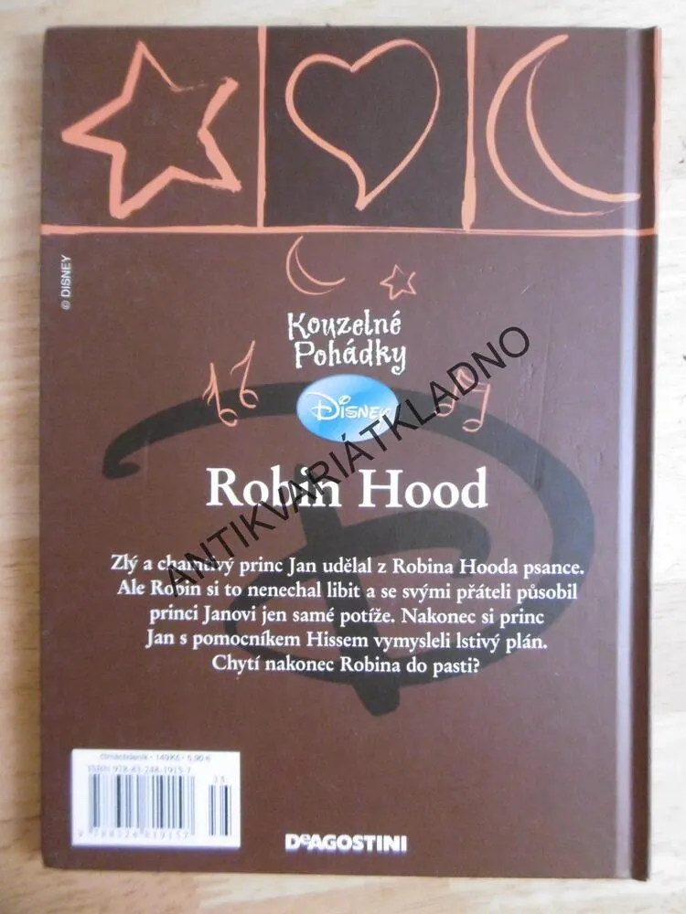 ROBIN HOOD, WALT DISNEY, BEZ CD, **an
