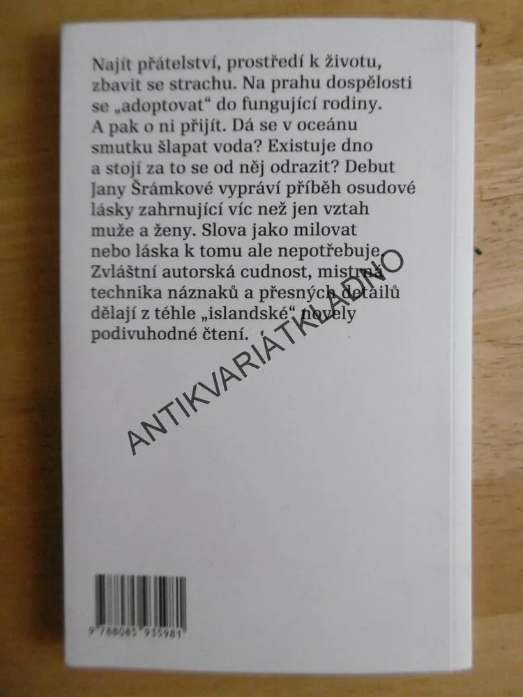 HRUŠKADÓTTIR, JANA ŠRÁMKOVÁ, **an