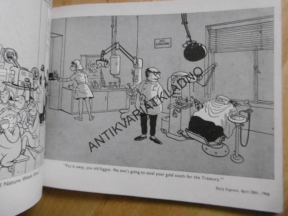 GILES, ANGLICKY, 1965, VTIPY, HUMOR, **an