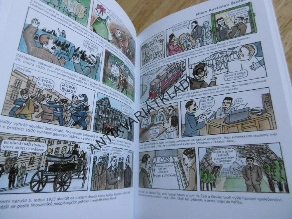 OBRÁZKY Z ČESKÝCH DĚJIN, ČERNÝ,VEIS,ŠALOMOUNOVÁ, KOMIKS,HISTORIE