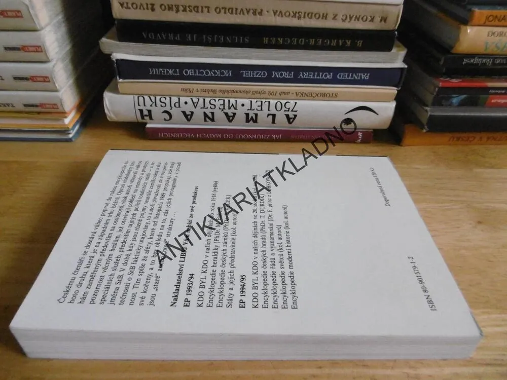 ENCYKLOPEDIE ŠPIONÁŽE ZE ZÁKULISÍ TAJNÝCH SLUŽEB, ZEJMÉNA STÁTNÍ BEZPEČNOSTI, **an