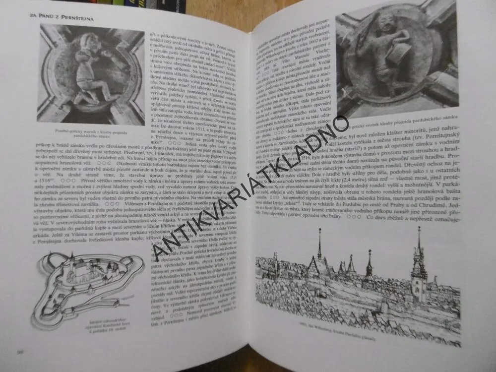 DĚJINY PARDUBIC, 1. DÍL, FRANTIŠEK ŠEBEK A KOLEKTIV, **an