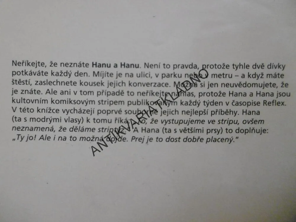 HANA A HANA 1: TY JO, MILOŠ GAŠPAREC, MILOŠ ČERMÁK, **an