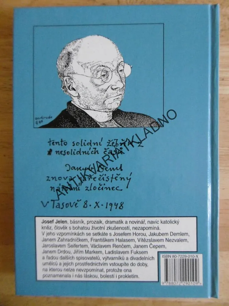 JEDEN Z PROKLETÝCH, JOSEF JELEN, **an