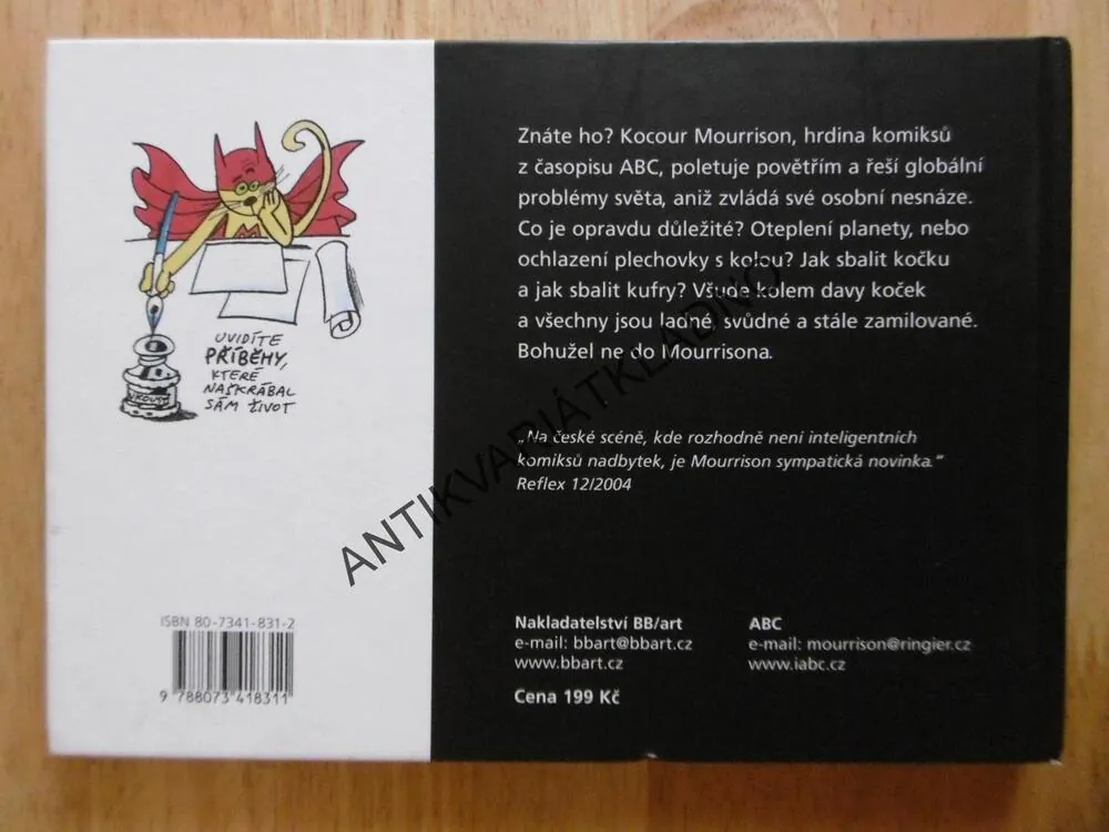 MOURRISON, HRDINBA BEZ BÁZNĚ A..., L. FIBRICH, KOMIKS ABC, **an